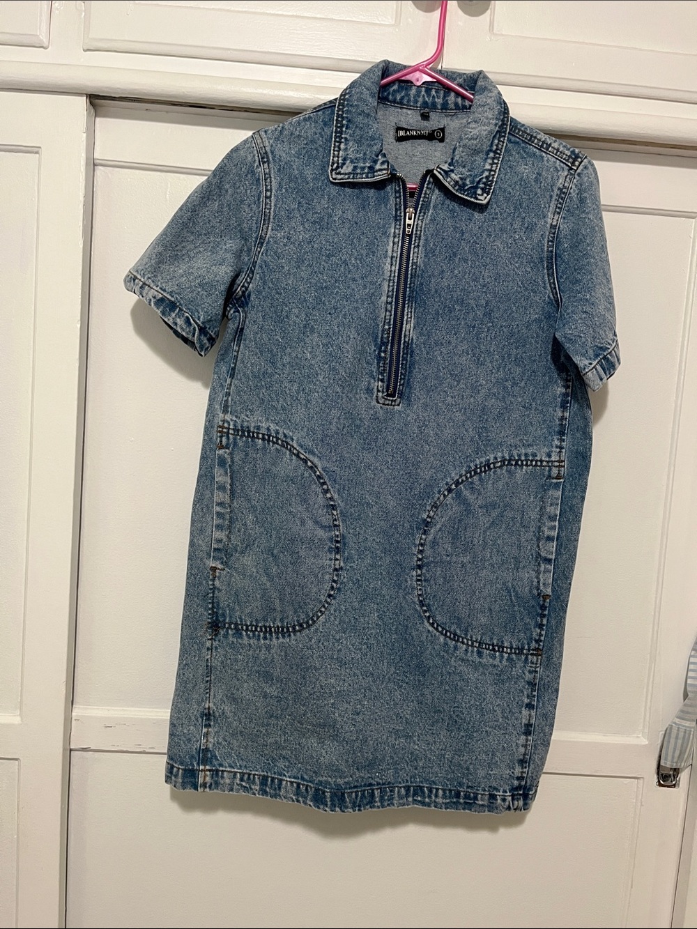 Blank NYC Light Blue Denim Jacket